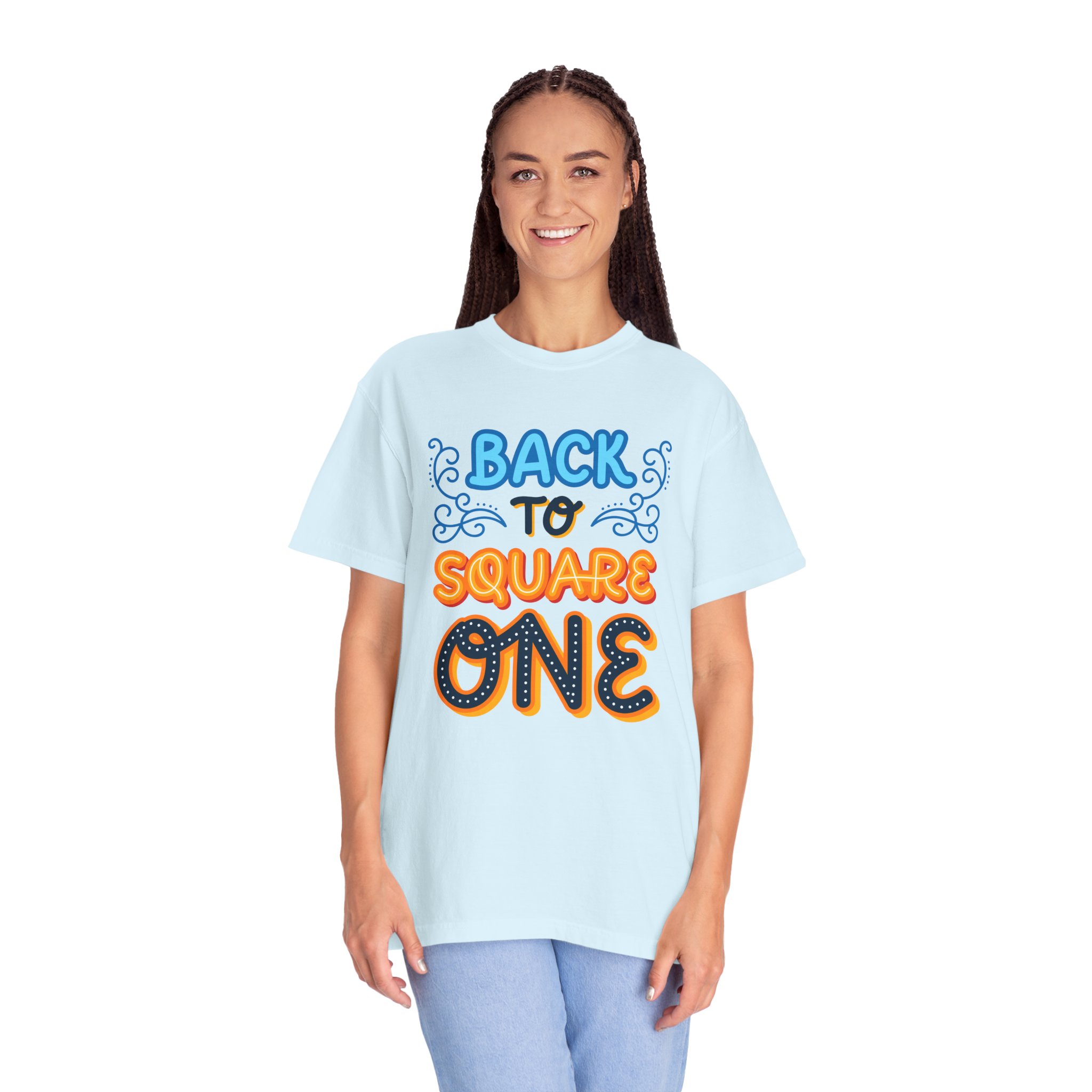 b2 - 2.8d - Back to Square One T-Shirt – Retro Fun Graphic Tee for Fresh Starts & Playful Everyday Vibes. - Image 27