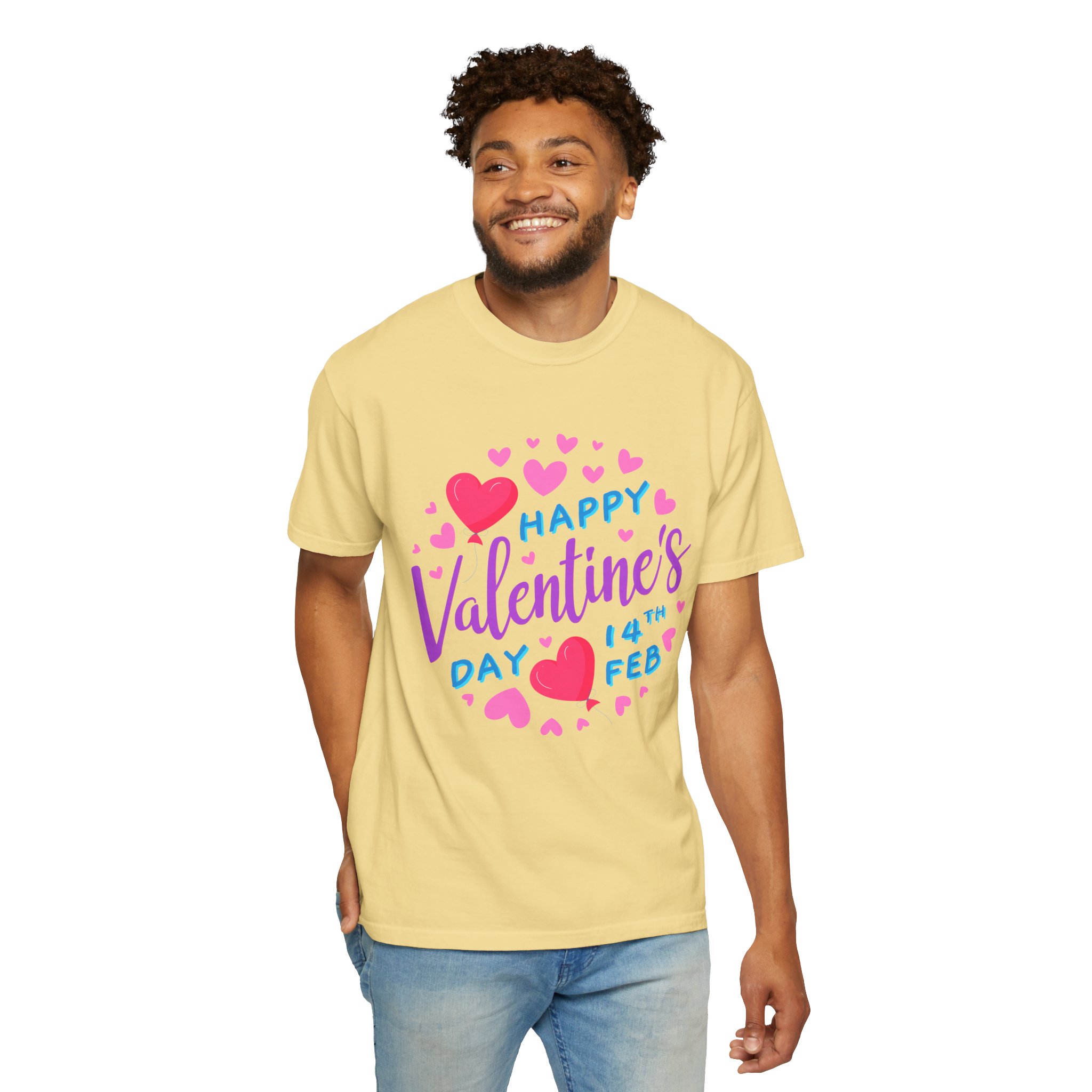 b2 - 8.1 - Happy Valentine’s Day 14th Feb T-Shirt – Cute Heart Graphic Tee for Love, Romance & Festive Celebration. - Image 22