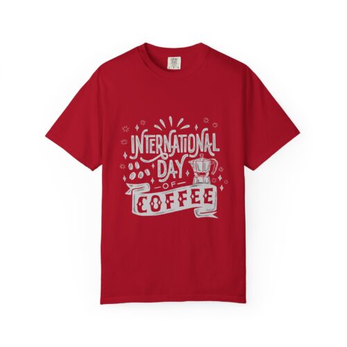 International Day of Coffee T-Shirt, Unisex Gift, Coffee Lover Shirt, Casual Wear, Coffee Celebration Apparel