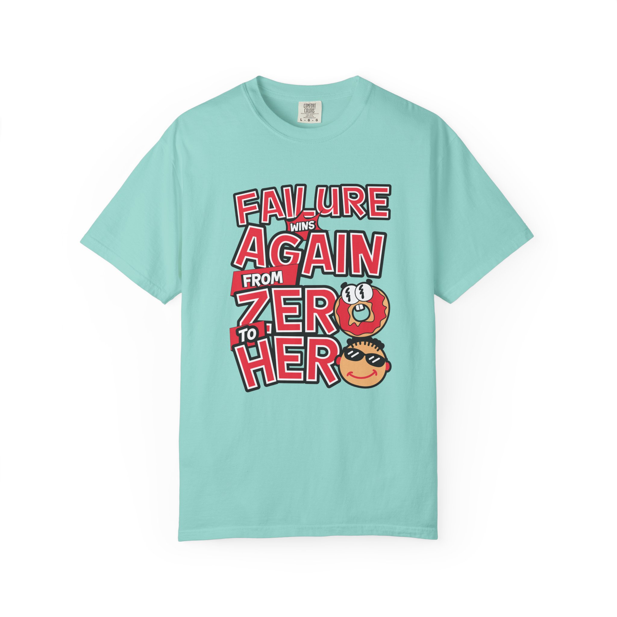 b2 - 2.3 - From Failure Again to Hero T-Shirt – Motivational Graphic Tee for Growth, Resilience & Success Mindset. - Image 33