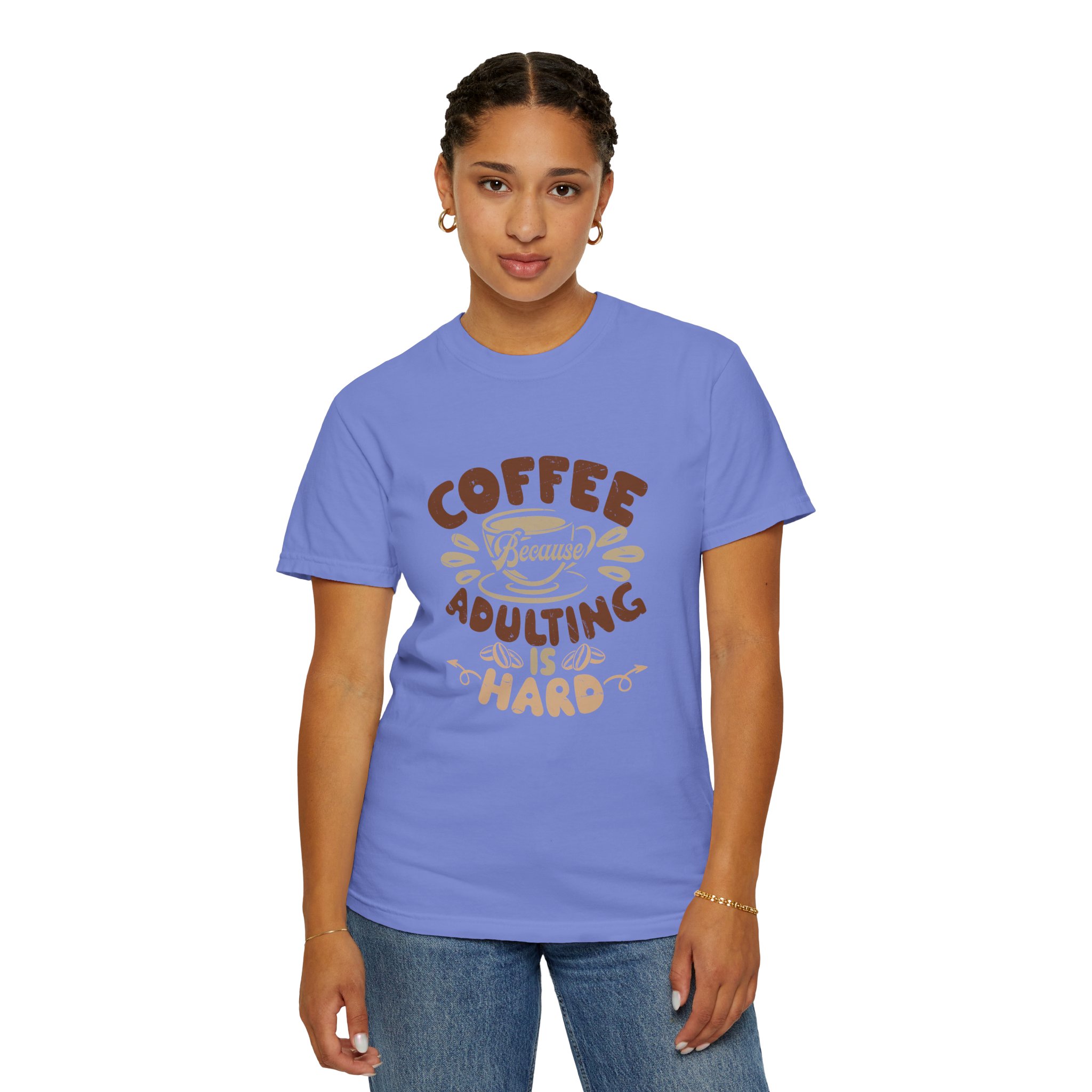 Coffee Adulting is Hard T-Shirt, Funny Tee, Gift for Coffee Lovers, Unisex Graphic Shirt, Casual Wear. - Image 28