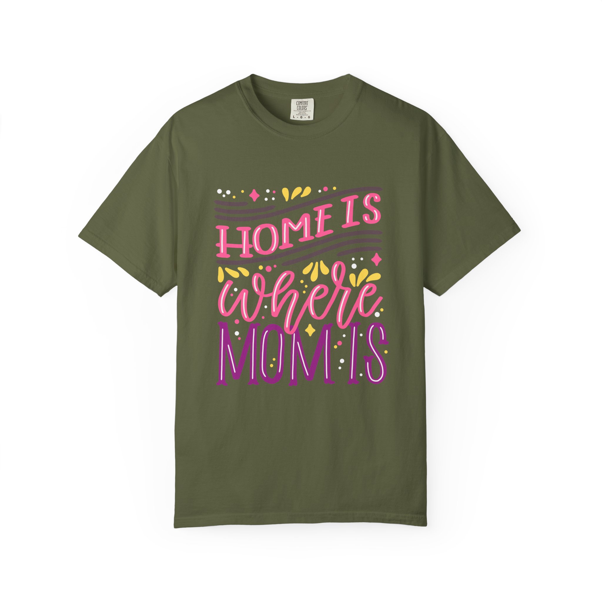 Home is Where Mom Is Unisex T-shirt, Family Love Tee, Gift for Moms, Cute Mom Shirt, Comfortable Everyday Wear. - Image 9