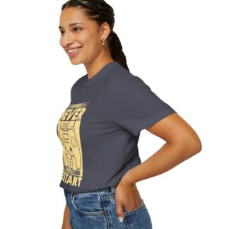 Gamer Controller t shirt for Gamers - Never Restart Gamer Controller Unisex Tee - Image 29