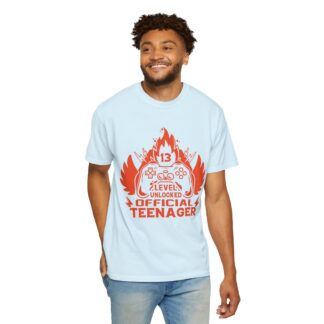 Teen Gamer Tshirt - Official Birthday Tee - Level Unlocked Official Teenager Unisex Tee – 13th Birthday Gamer Graphic Tee for Teens, Fun Celebration & Gaming Vibes. - Image 30