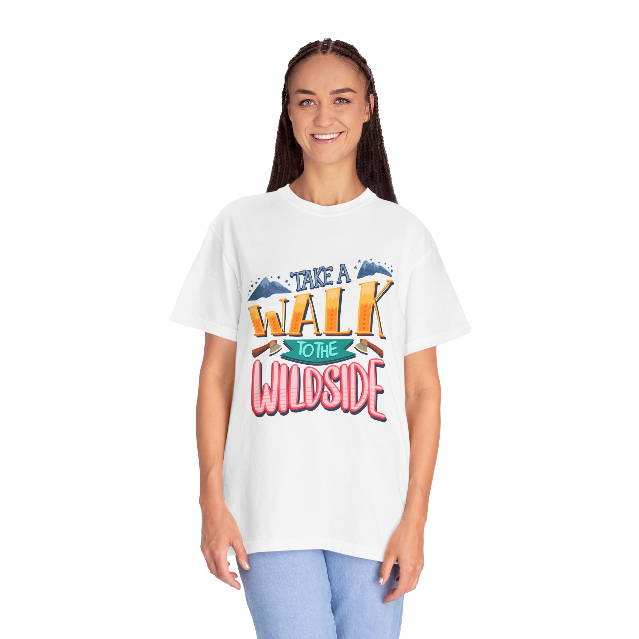 Wildside Adventure T-Shirt, Wanderlust Tee, Nature Lover Shirt, Casual Outdoor Wear, Hiking Gift. - Image 11