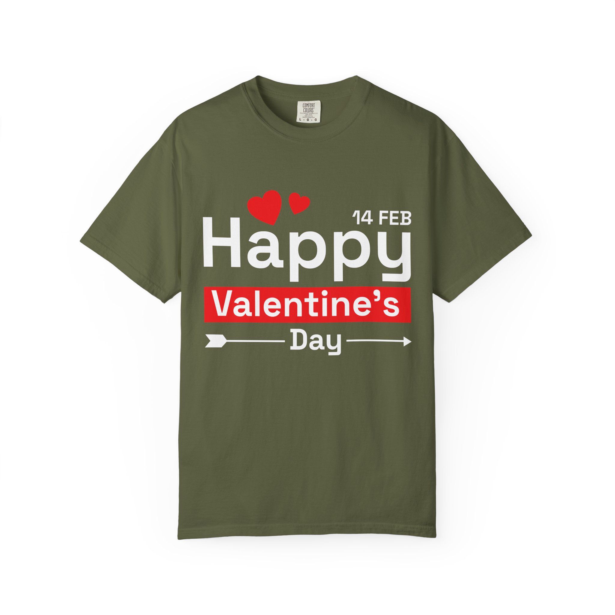 b2 - 8.6d - Happy Valentine’s Day T-Shirt – Classic Graphic Tee for Love, Romance & Festive Style. - Image 9