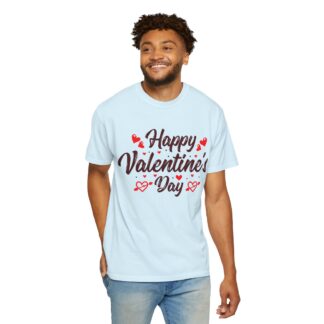 Happy Valentine’s Day Heart Graphic T-Shirt – Romantic Love Graphic Tee for Couples, Gift Giving & Festive Celebration. - Image 6