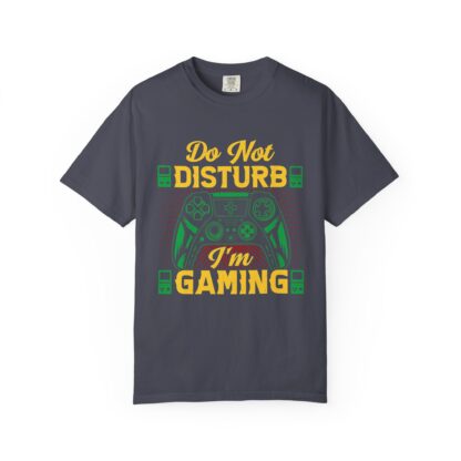 Funny gaming tshirt with Do Not Disturb design
