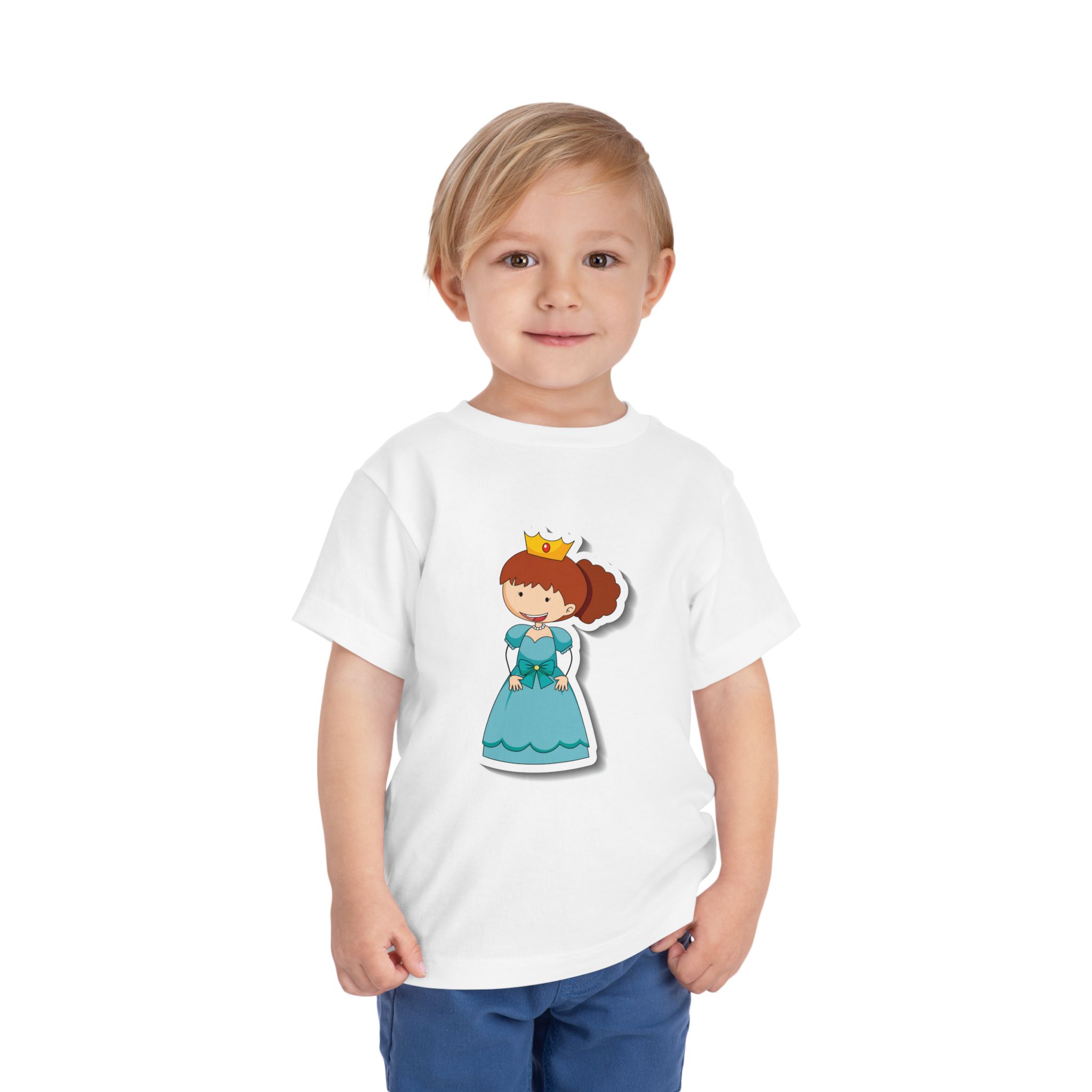 Cute Princess Toddler T-Shirt – Adorable Cartoon Graphic Tee for Kids, Boys & Girls. - Image 7