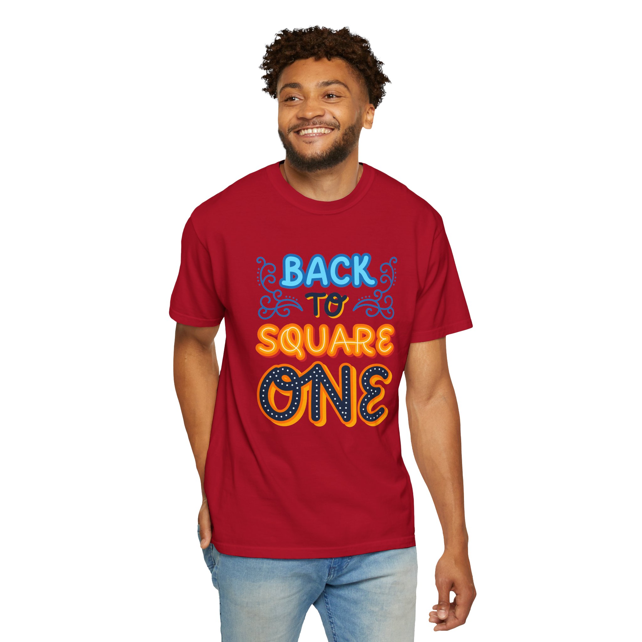 b2 - 2.8d - Back to Square One T-Shirt – Retro Fun Graphic Tee for Fresh Starts & Playful Everyday Vibes. - Image 54