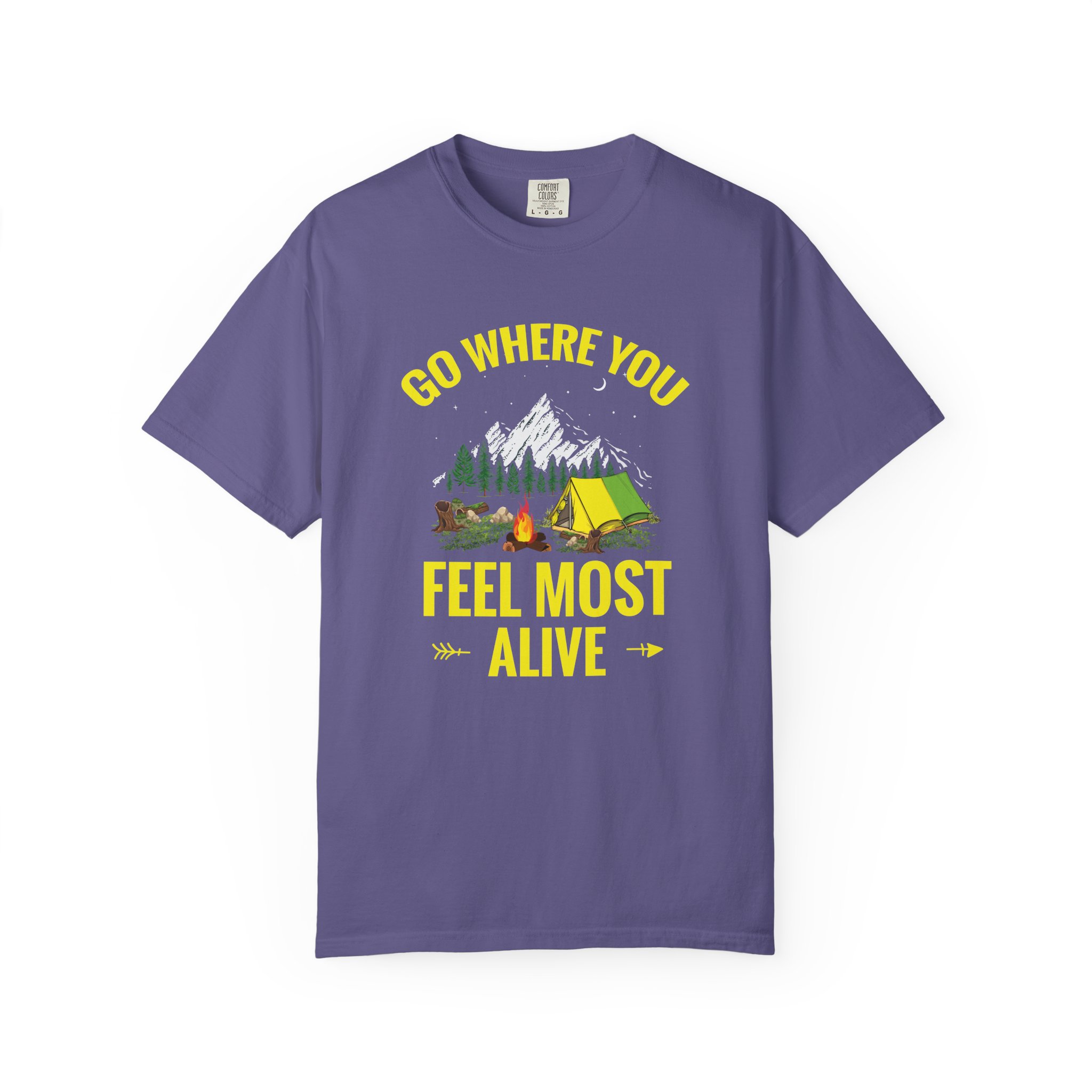 Adventure-Inspired T-Shirt | Outdoor Lovers Gift, Camping Apparel, Nature Tee, Eco-Friendly Fashion, Unisex Casual Wear. - Image 25