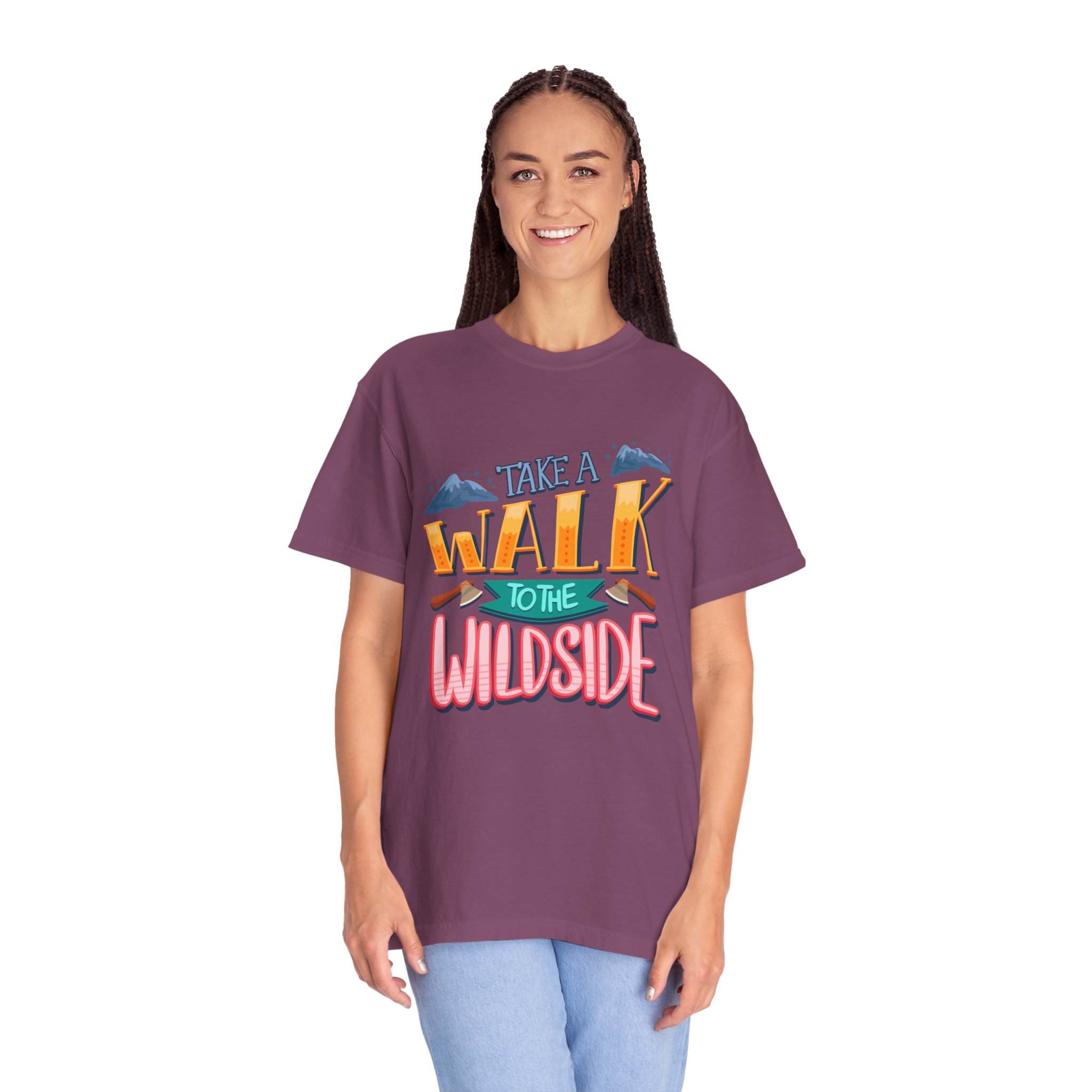 Wildside Adventure T-Shirt, Wanderlust Tee, Nature Lover Shirt, Casual Outdoor Wear, Hiking Gift. - Image 35