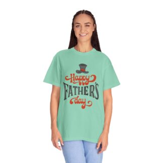 Happy Father’s Day Top Hat Typography T-Shirt – Cute Love Graphic Tee for Dads, Perfect Gift Giving & Celebration Wear. - Image 27