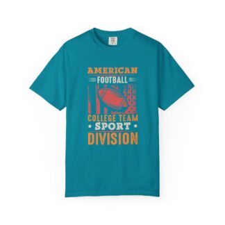 Football Team T-Shirt | Unisex Garment-Dyed Tee for Sports Lovers, College Football Gear, Game Day Apparel, Casual Streetwear, Gift for Fans