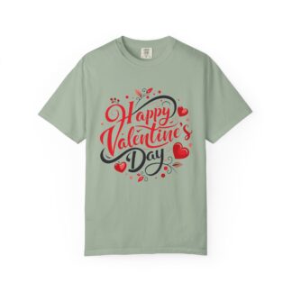 Happy Valentine’s Day Heart Design T-Shirt – Romantic Valentine Graphic Tee for Couples, Love Gift & Festive Wear. - Image 17
