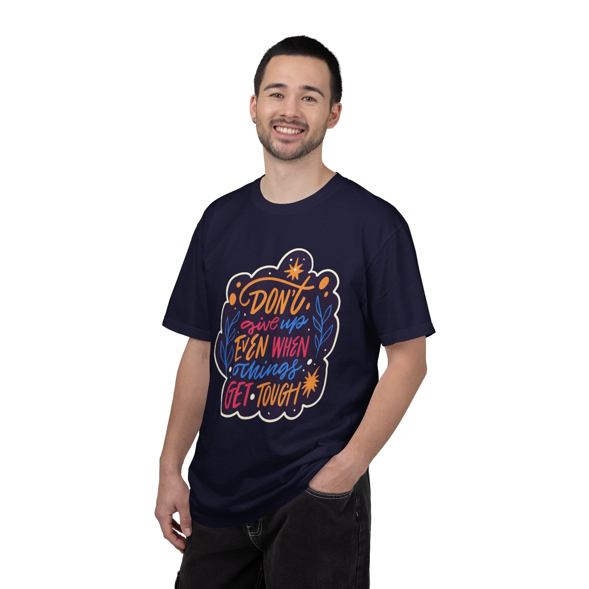 Don't Give Up T-Shirt – Inspirational Motivational Quote Graphic Tee for Positivity, Strength & Determination. - Image 18