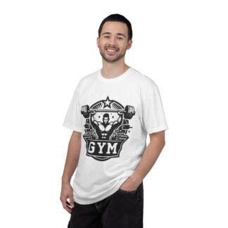 Gym Weightlifting T-Shirt – Retro Barbell Strength Graphic Tee for Powerlifting, Training & Classic Fitness Style. - Image 10