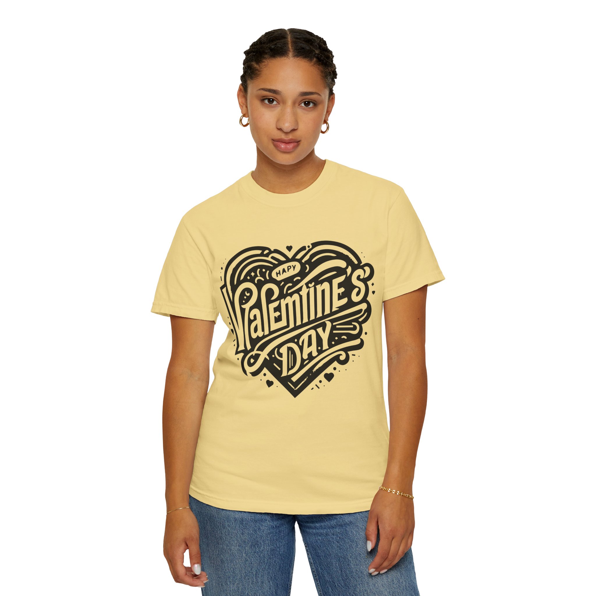 C - 8.12. - Valentine's Day Heart Graphic T-Shirt. - Image 28