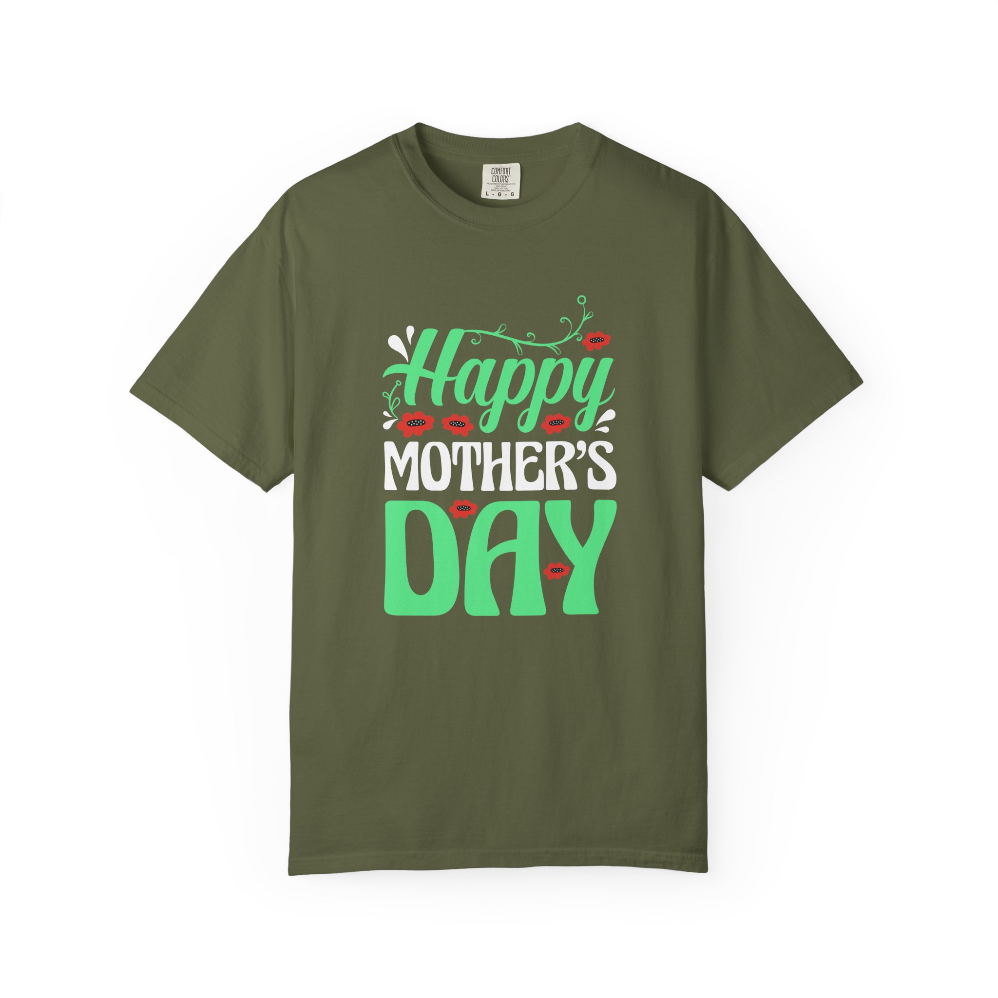 Happy Mother’s Day Festive Floral T-Shirt – Cute Love Graphic Tee for Moms, Perfect Gift Giving & Celebration Wear. - Image 17