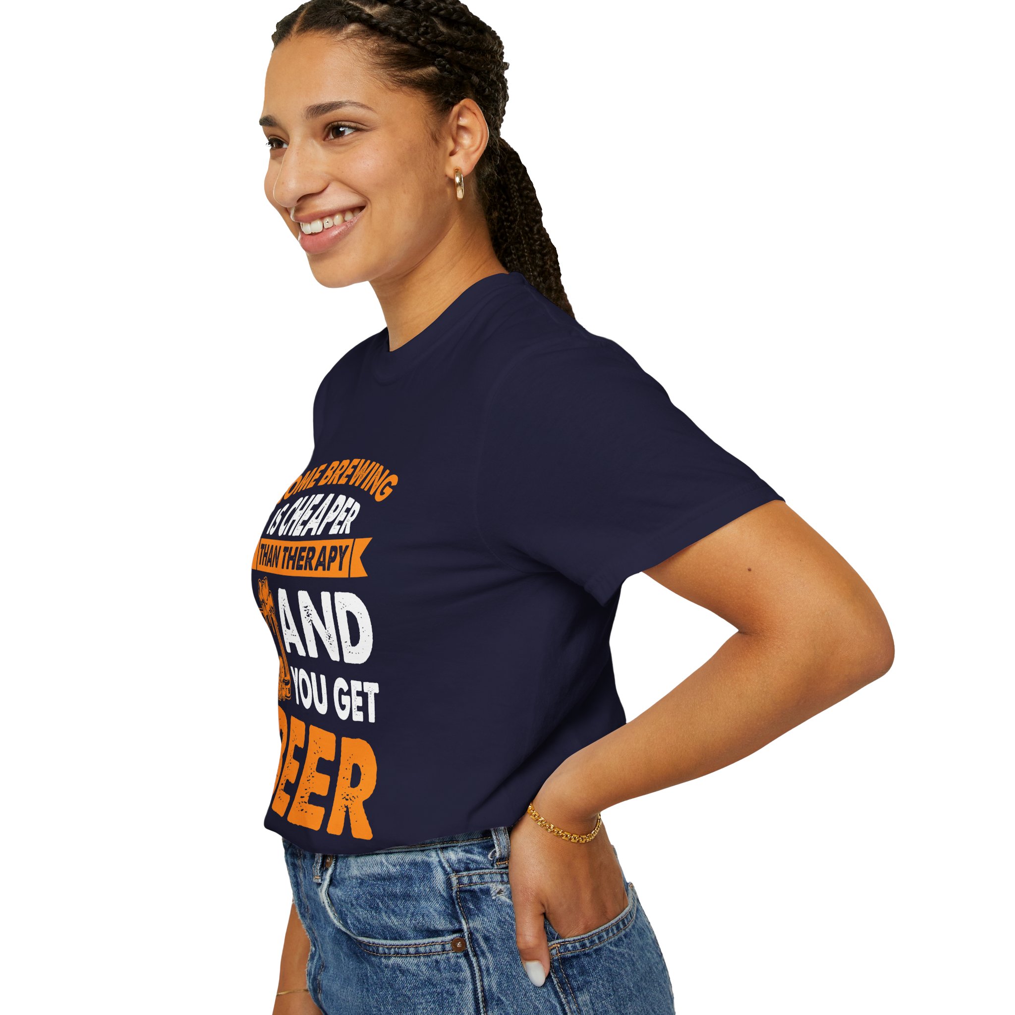 Home Brewing Beer T-Shirt, Gift for Beer Lovers, Unisex Vintage Tee, Funny Homebrewer Shirt, Craft Beer Apparel, Ideal for Parties. - Image 5