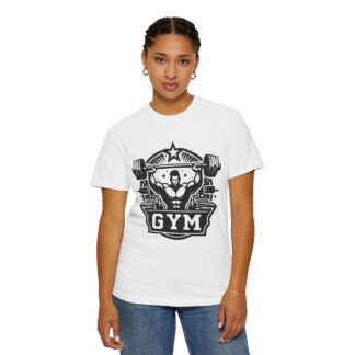 Gym Weightlifting T-Shirt – Retro Barbell Strength Graphic Tee for Powerlifting, Training & Classic Fitness Style. - Image 12