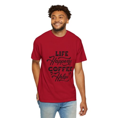 Funny coffee lover graphic T-shirt - Image 46