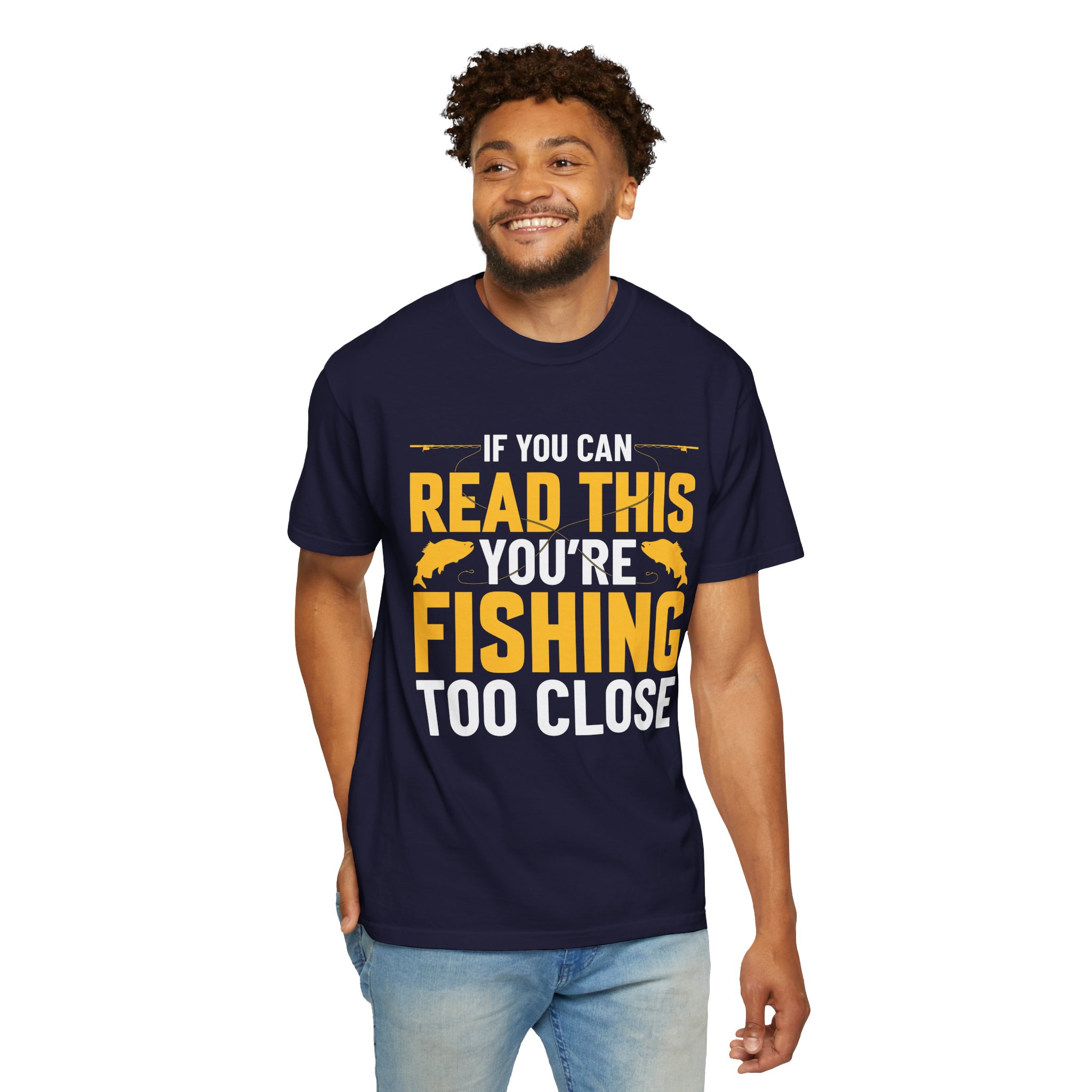 Funny Fishing T-Shirt, Humorous Tee for Fishing Lovers, Great Gift for Fishermen, Ideal for Birthdays, Father's Day, Casual Wear. - Image 6