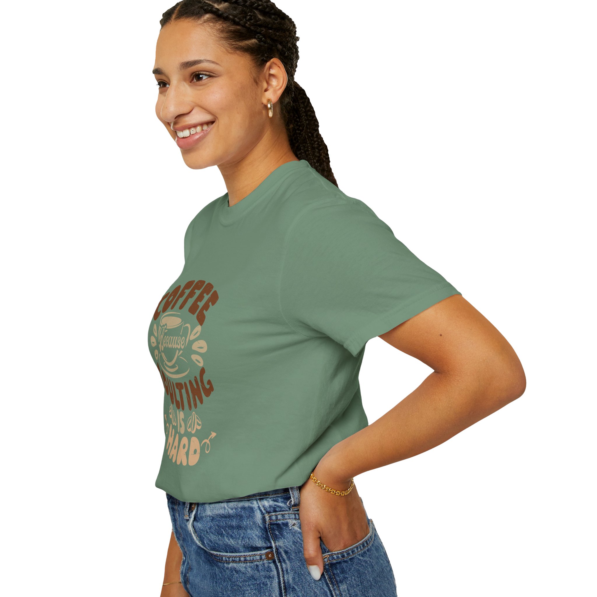 Coffee Adulting is Hard T-Shirt, Funny Tee, Gift for Coffee Lovers, Unisex Graphic Shirt, Casual Wear. - Image 21