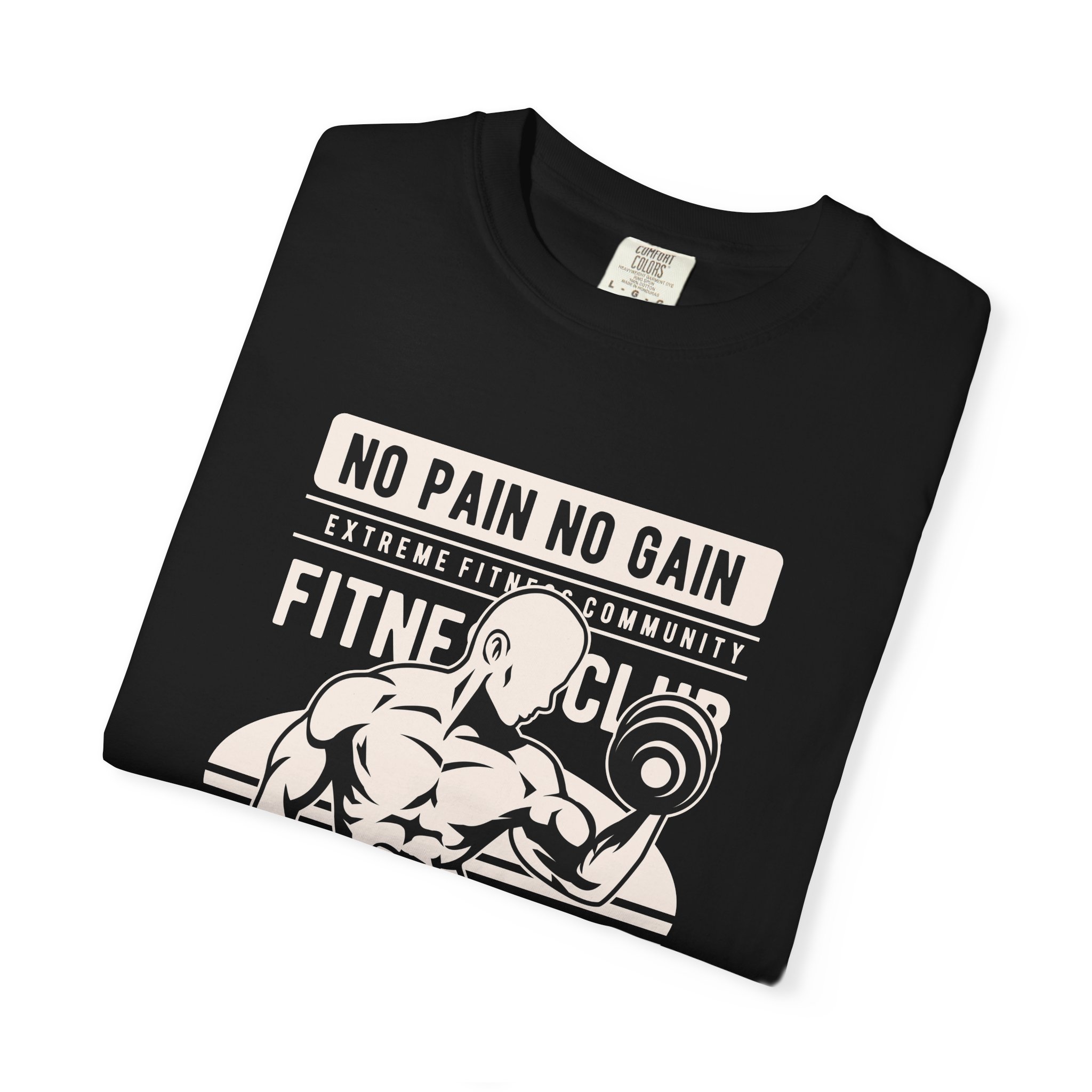 Fitness Motivation T-Shirt, Workout Tee, Gym Gear, Gift for Lifters, Unisex Casual Top, No Pain No Gain Design. - Image 28