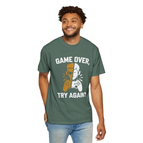Gaming Tshirt for Boys - Playful Gamer Gift - Game Over Unisex Tee - Image 6