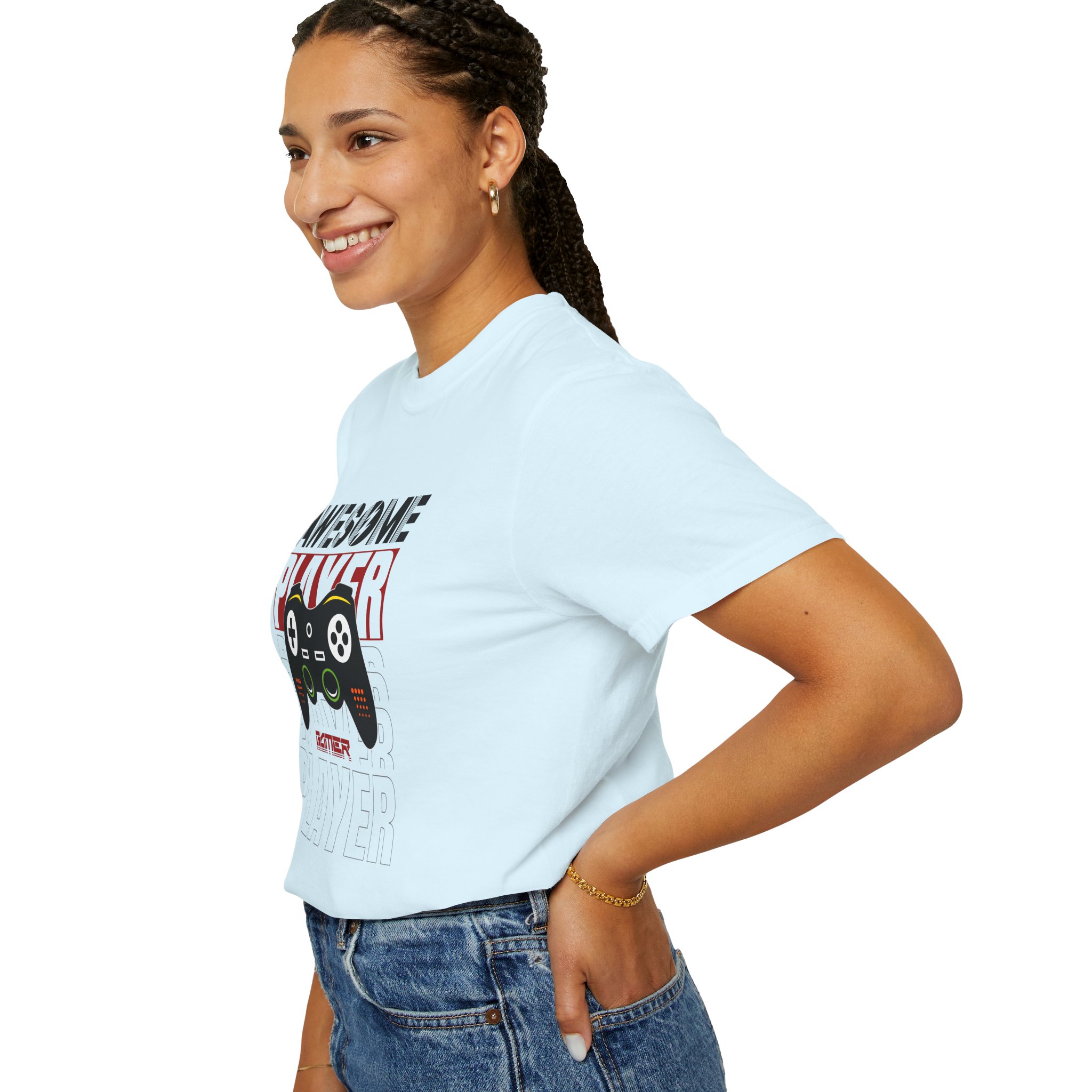 Gamer T-Shirt with Cool Controller Design, Awesome Player Tee, Unisex Video Game Shirt, Perfect Gift for Gamers, Casual Wear - Image 21