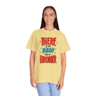 Motivational t-shirt for Heartwarming Brothers - There Is No Buddy Like a Brother Unisex Tee - Image 19
