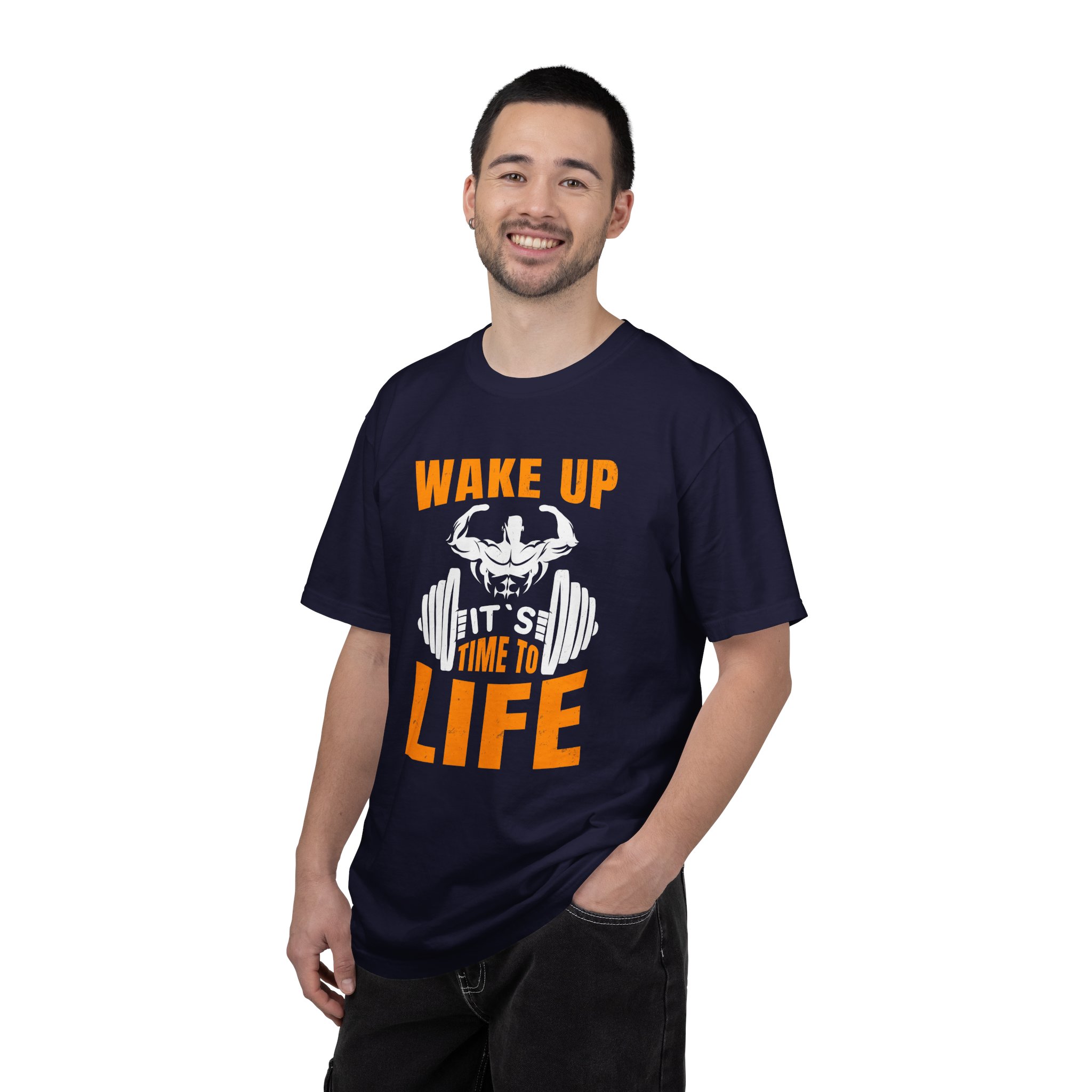 b2 - 6.19 - Wake Up It’s Time to Lift T-Shirt – Motivational Weightlifting Graphic Tee for Early Grind, Strength & Gym Dedication. - Image 26