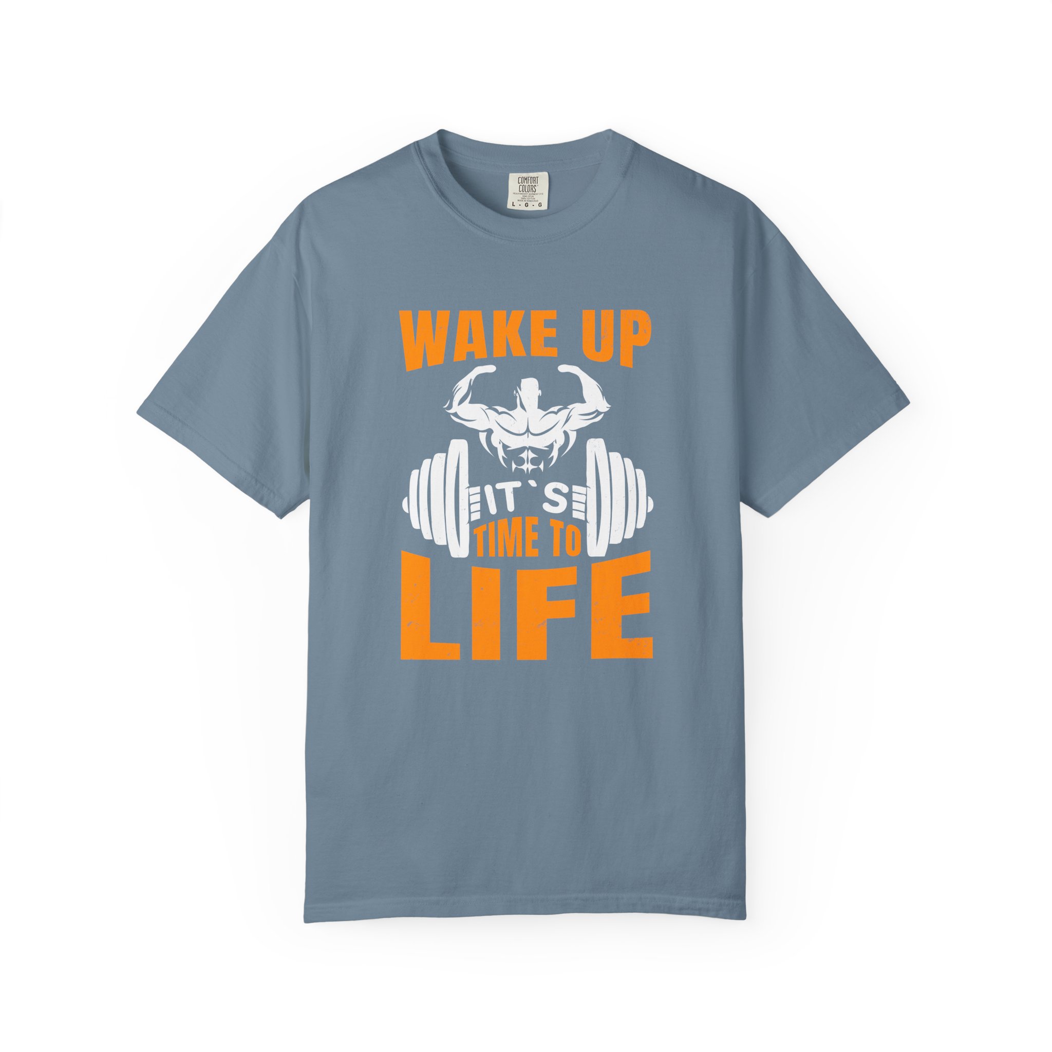 b2 - 6.19 - Wake Up It’s Time to Lift T-Shirt – Motivational Weightlifting Graphic Tee for Early Grind, Strength & Gym Dedication. - Image 17