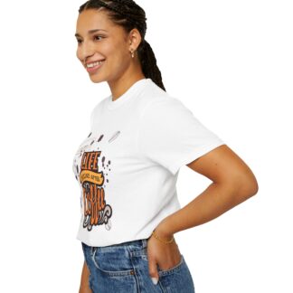 Coffee drinkers t-shirt – Life Begins After Coffee - Image 5