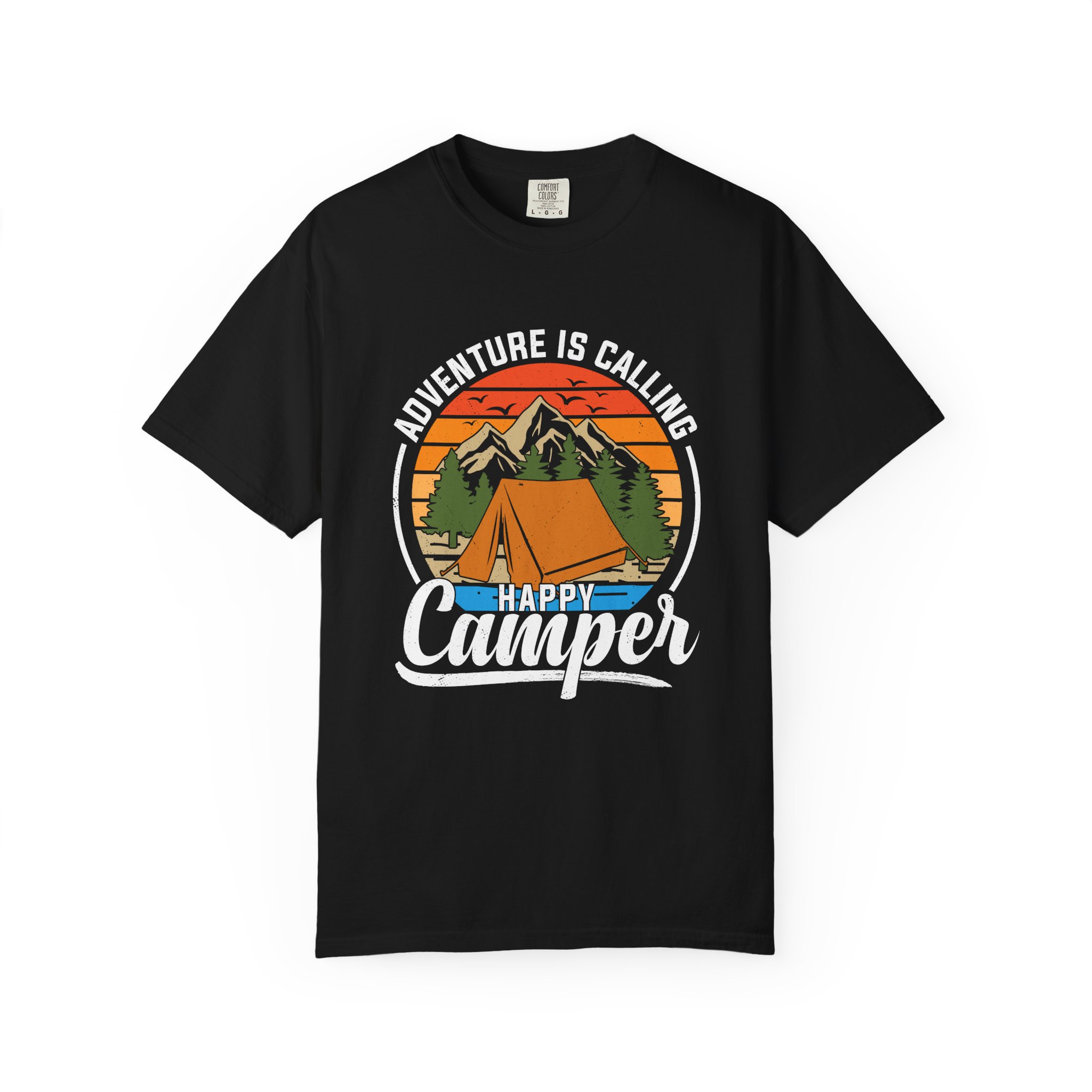 Unisex Adventure T-Shirt for Campers, Outdoor Enthusiasts, Nature Lovers, Travel, Summer Festivals, Gift Ideas.