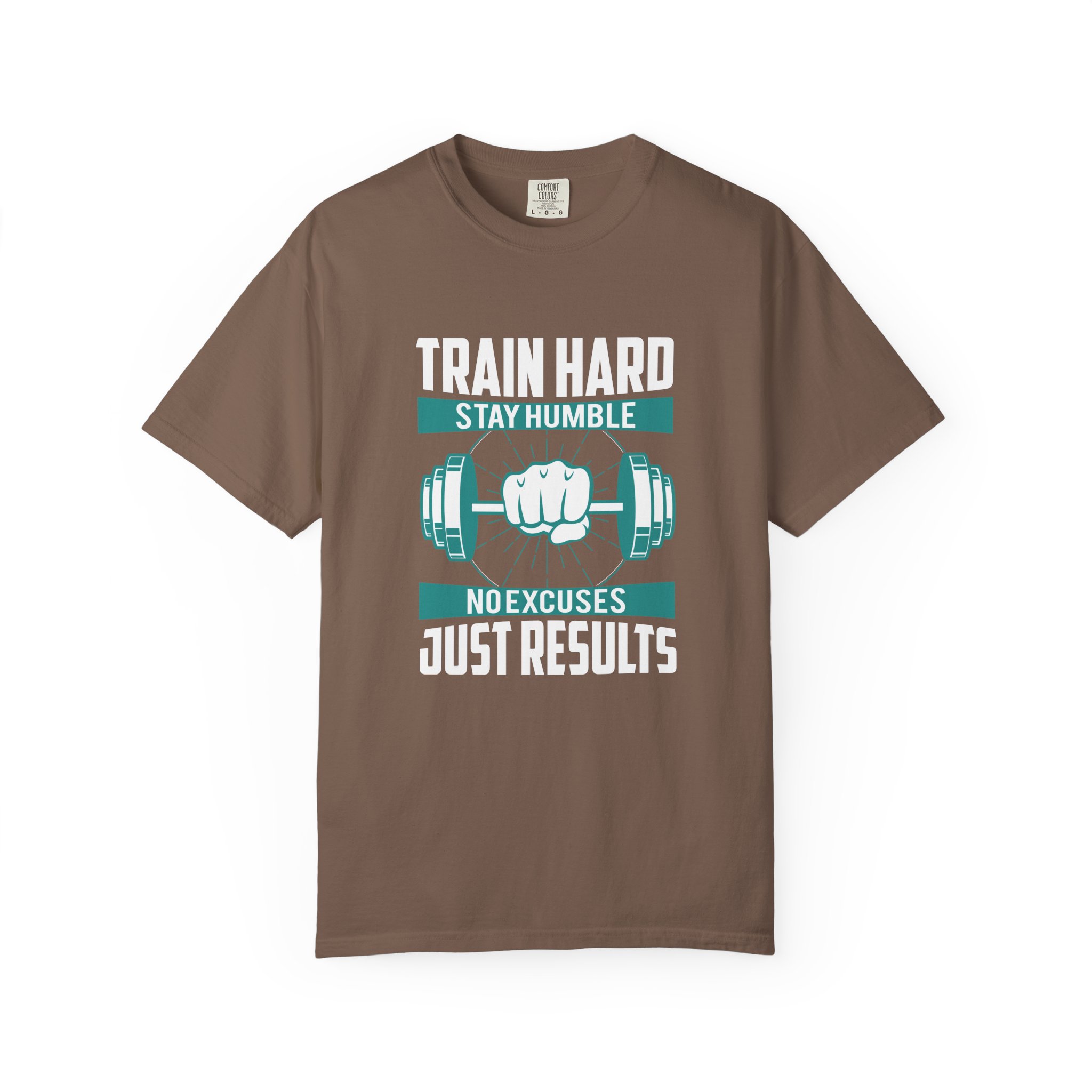 Gym Motivation T-Shirt - Train Hard Stay Humble Design, Fitness Apparel, Athleisure Wear, Workout Gear, Gift for Gym Lovers. - Image 9