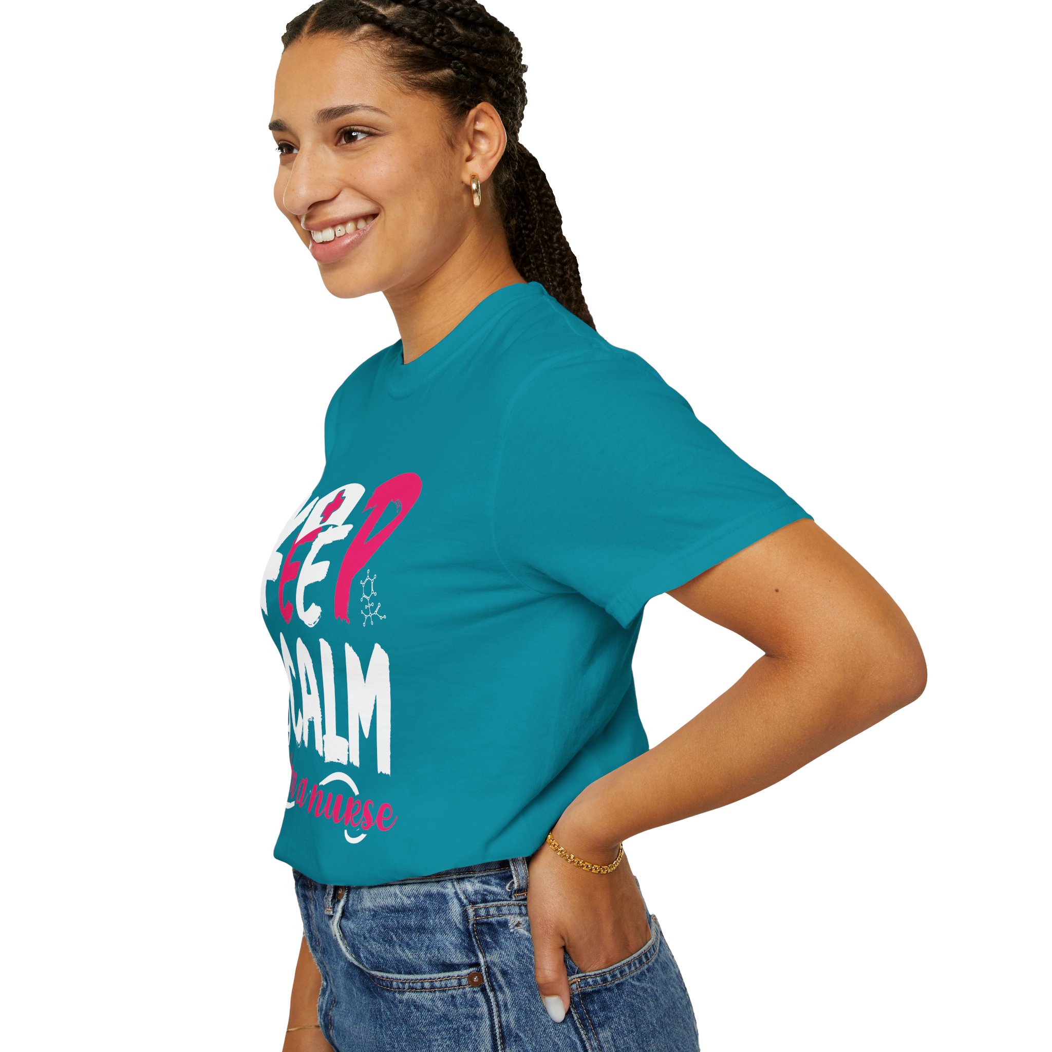Nurse T-Shirt, Keep Calm Shirt, Gift for Nurses, Medical Humor Tee, Healthcare Appreciation. - Image 37