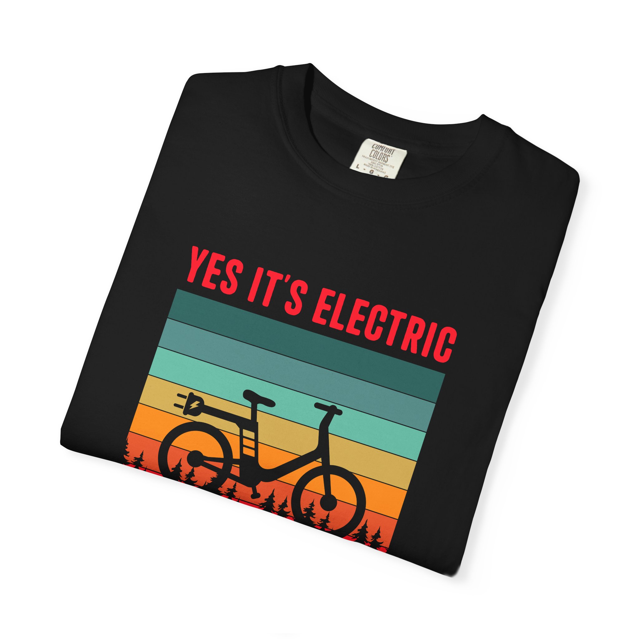 Electric Bike Humor T-Shirt - Perfect Gift for Cyclists, Casual Outfit, Sports Event, Cycling Enthusiasts. - Image 39