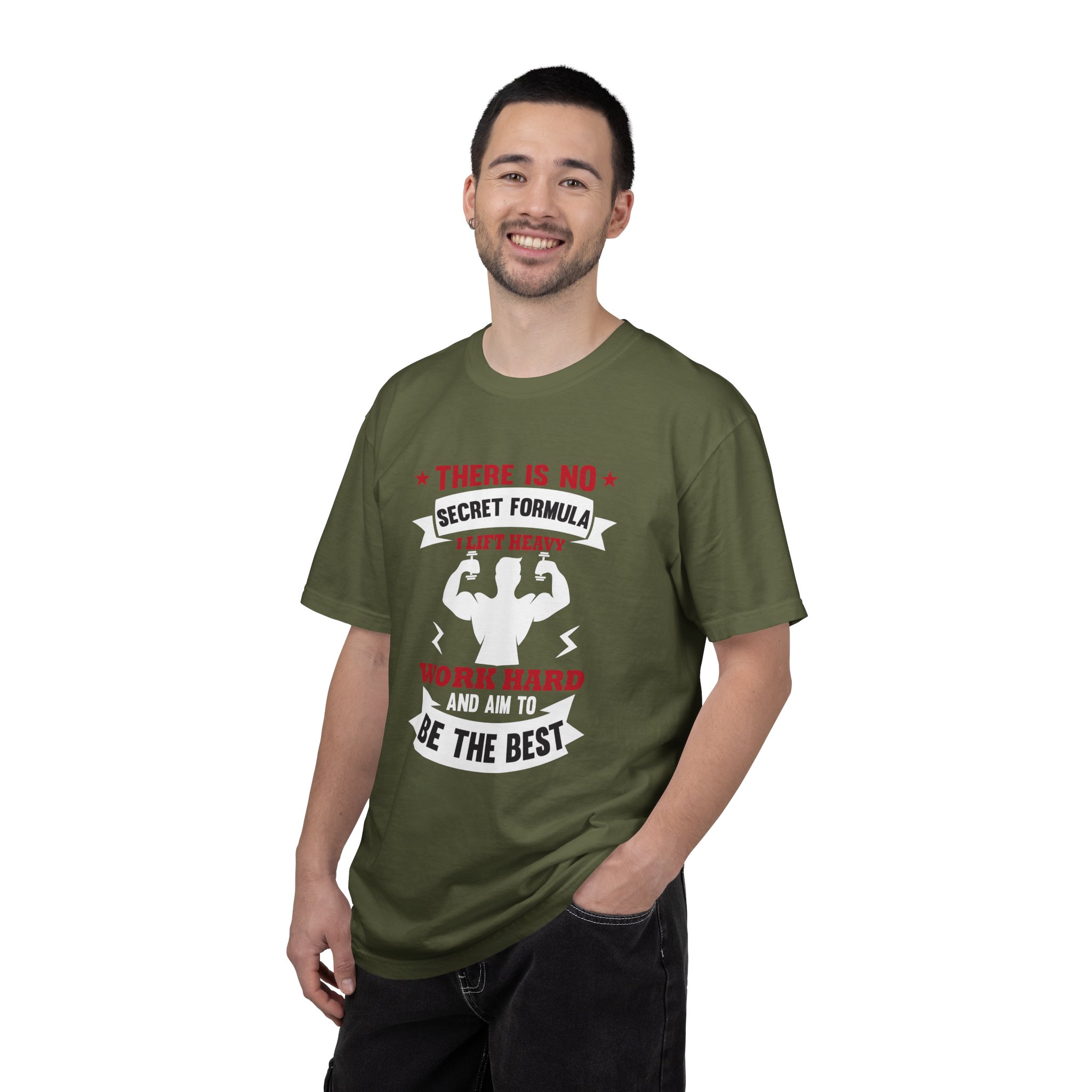 b2 - 6.13 - There Is No Secret Formula T-Shirt – Motivational Fitness Graphic Tee for Hard Work, Discipline & Real Results. - Image 10