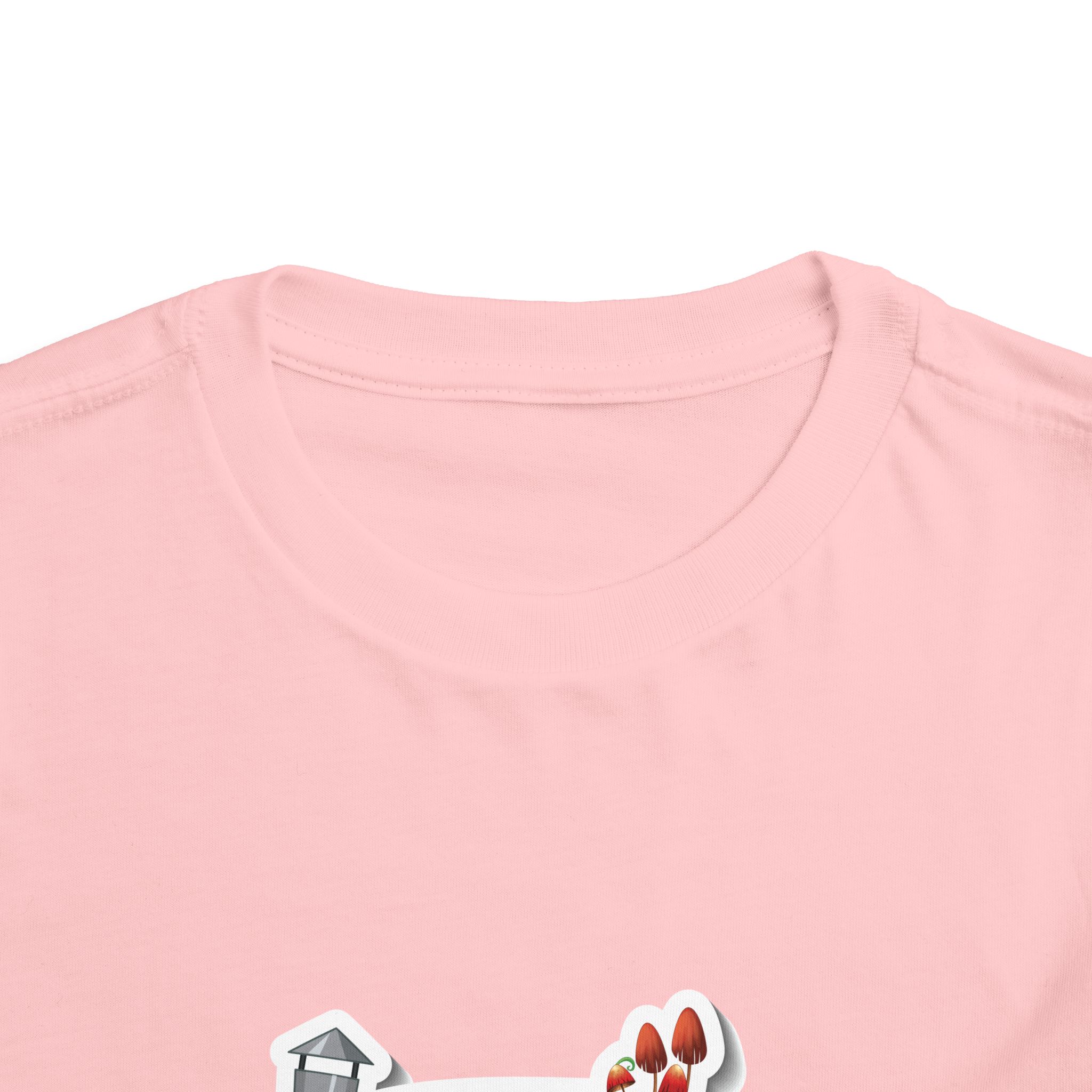 Cozy Tree Stump House Toddler T-Shirt – Cute Forest Cottage Graphic Tee for Kids, Boys & Girls. - Image 24