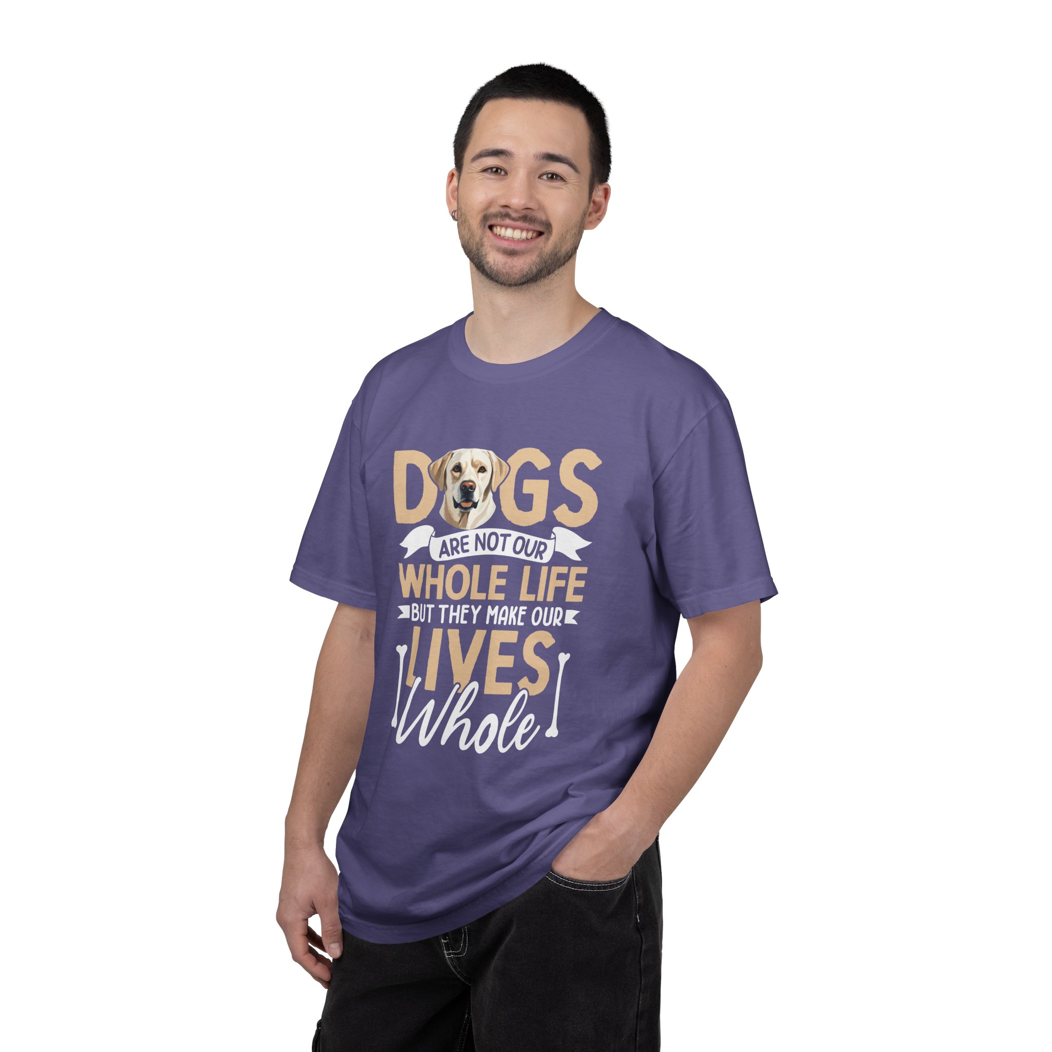 b2 - 4.2 - Dogs Are Not Our Whole Life They Make Our Lives Whole T-Shirt – Heartwarming Dog Lover Graphic Tee for Pet Lovers & Emotional Everyday Style. - Image 34