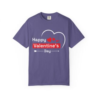 b2 - 8.6c - Happy Valentine’s Day T-Shirt – Heart Design Graphic Tee for Love, Romance & Festive Style.