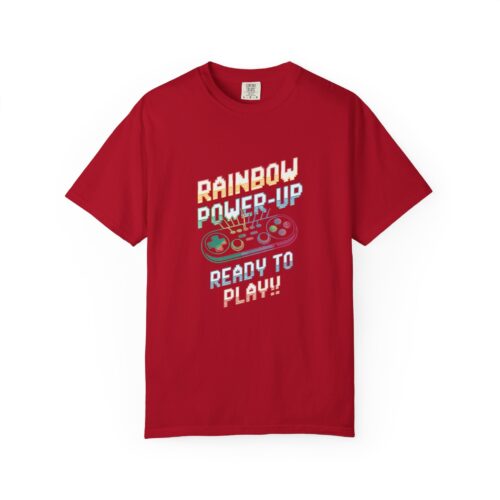 Funny gaming tee - Rainbow Gamer T-shirt for Unisex - Image 33