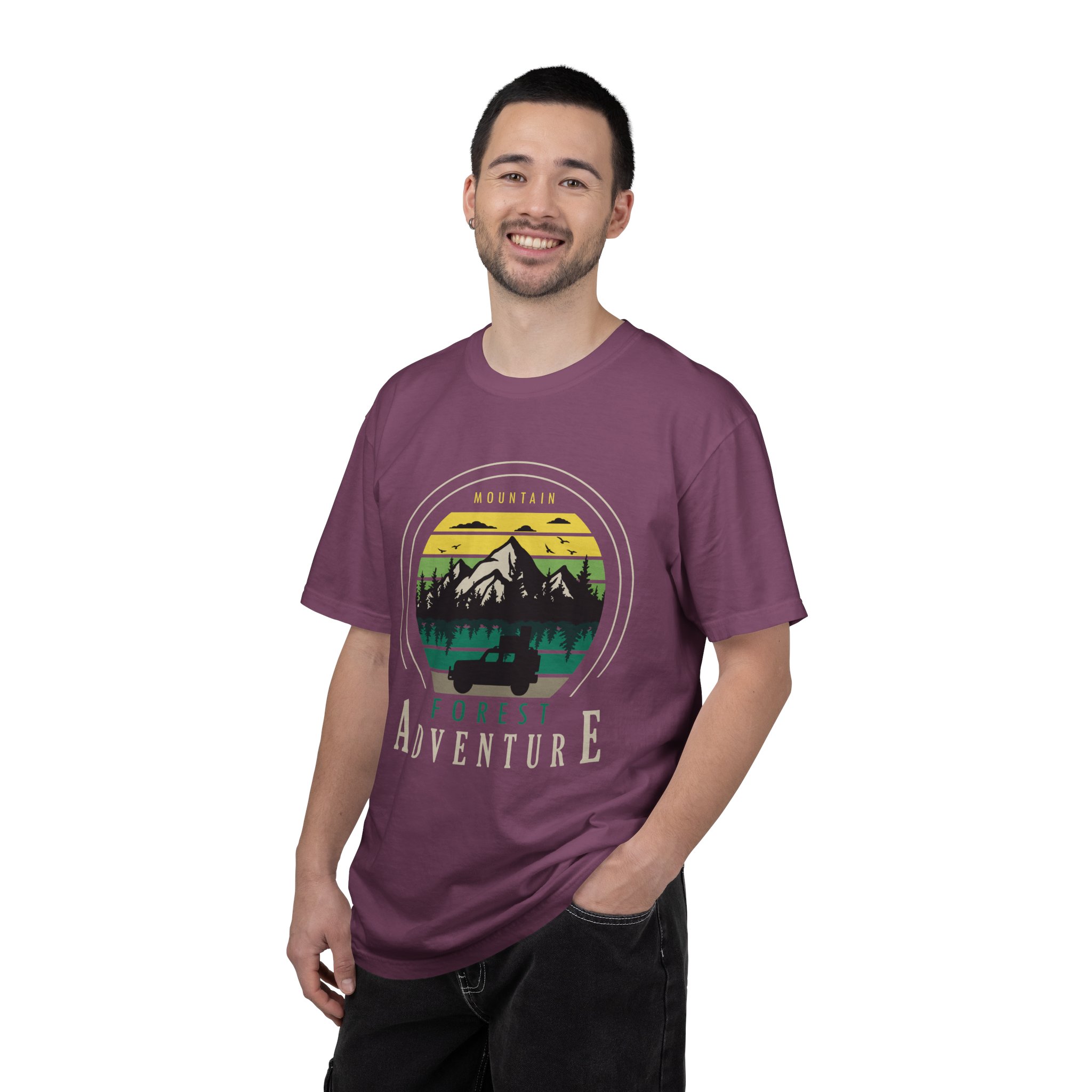 Adventure Forest Unisex T-shirt, Nature Lover Shirt, Travel Tee, Outdoor Apparel, Gift for Hikers, Casual Wear. - Image 34