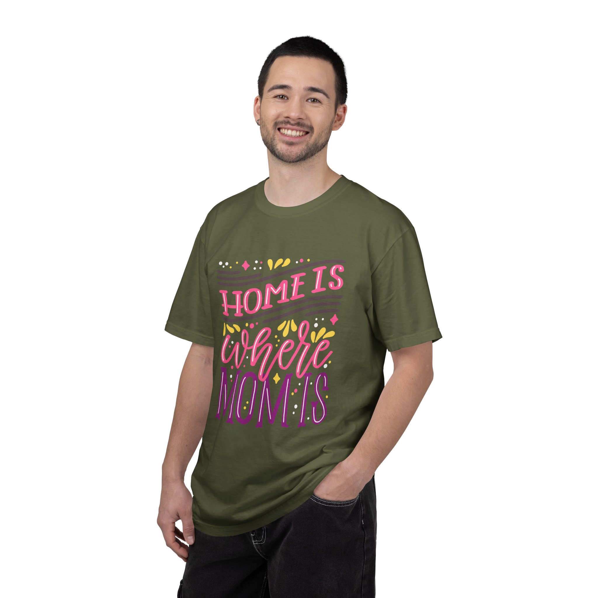 Home is Where Mom Is Unisex T-shirt, Family Love Tee, Gift for Moms, Cute Mom Shirt, Comfortable Everyday Wear. - Image 10