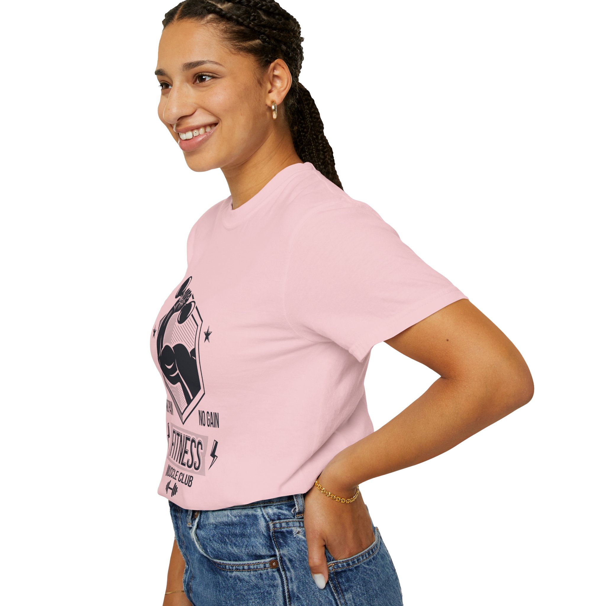 Fitness Muscle Club T‑Shirt — "No Pain No Gain" Gym Workout Tee. - Image 53