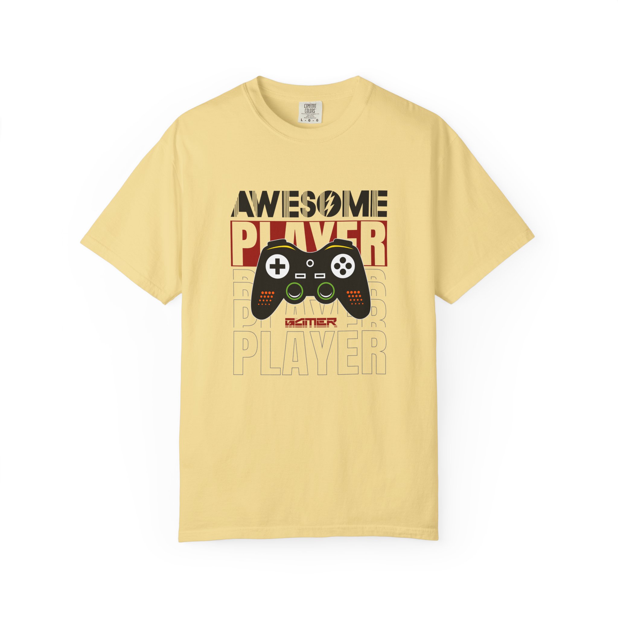 Gamer T-Shirt with Cool Controller Design, Awesome Player Tee, Unisex Video Game Shirt, Perfect Gift for Gamers, Casual Wear - Image 9