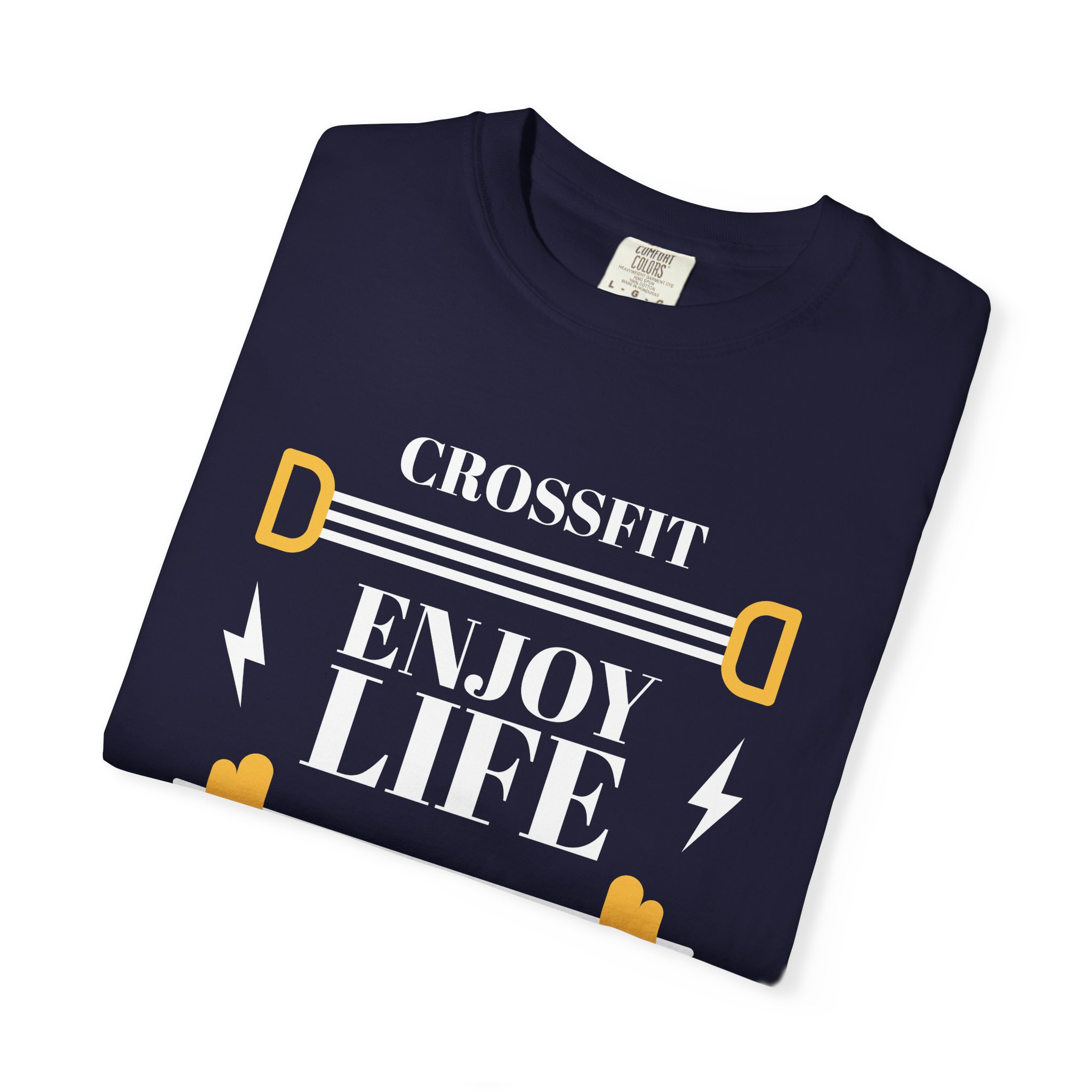 CrossFit Motivational T-Shirt, Unisex Workout Tee, Gym Apparel, Fitness Gift, Enjoy Life It's Just One. - Image 23