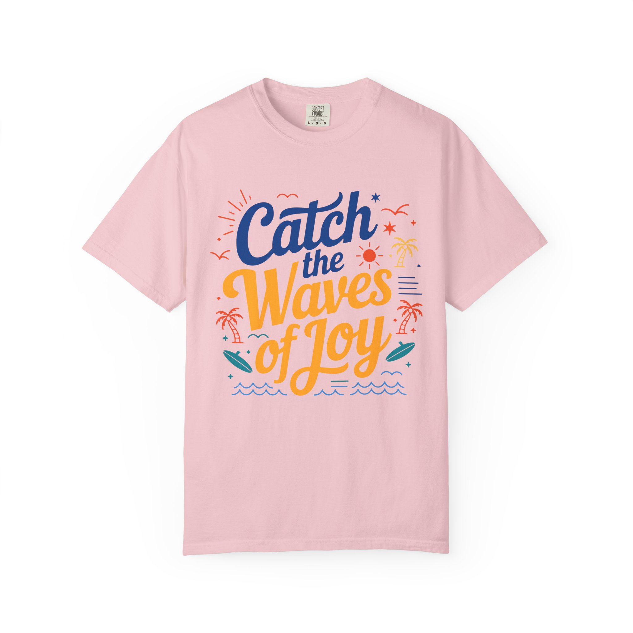 Catch the Waves of Joy T-Shirt, Beachwear, Summer Apparel, Unisex Fashion, Vacation Shirt, Gift for Surfers. - Image 33